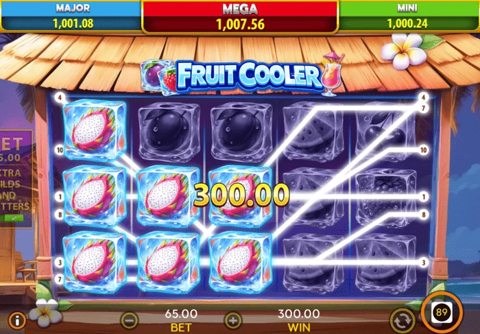 Fruit Cooler temel oyun kazancı